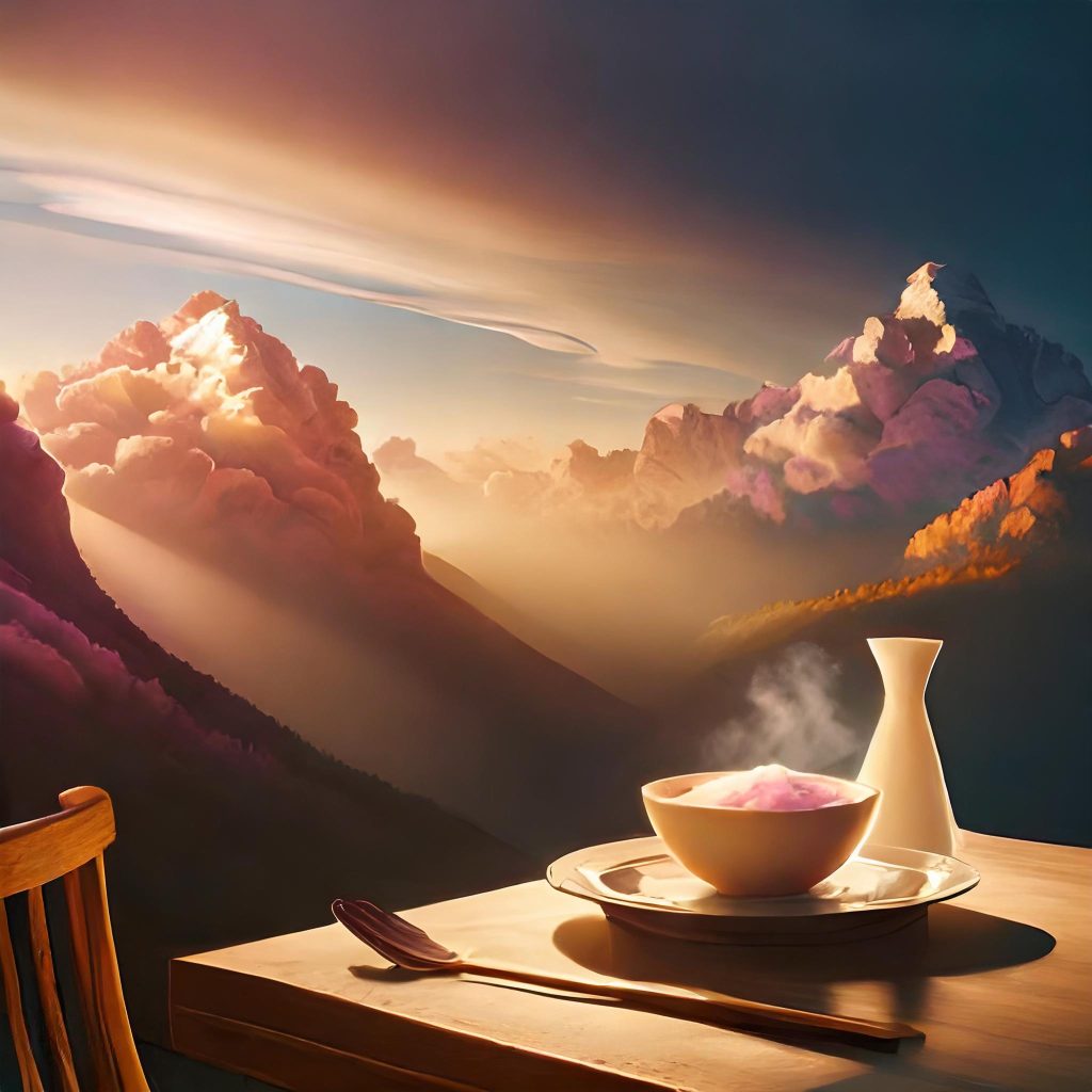 “The Lunchtime Decision Spiral: A Tragic Comedy” 😂🍔🥗💀